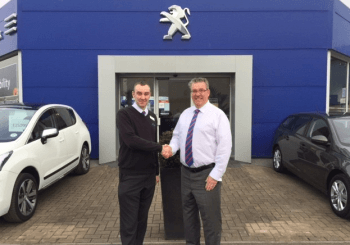 A new Service Manager in Howards Peugeot Weston-super-Mare