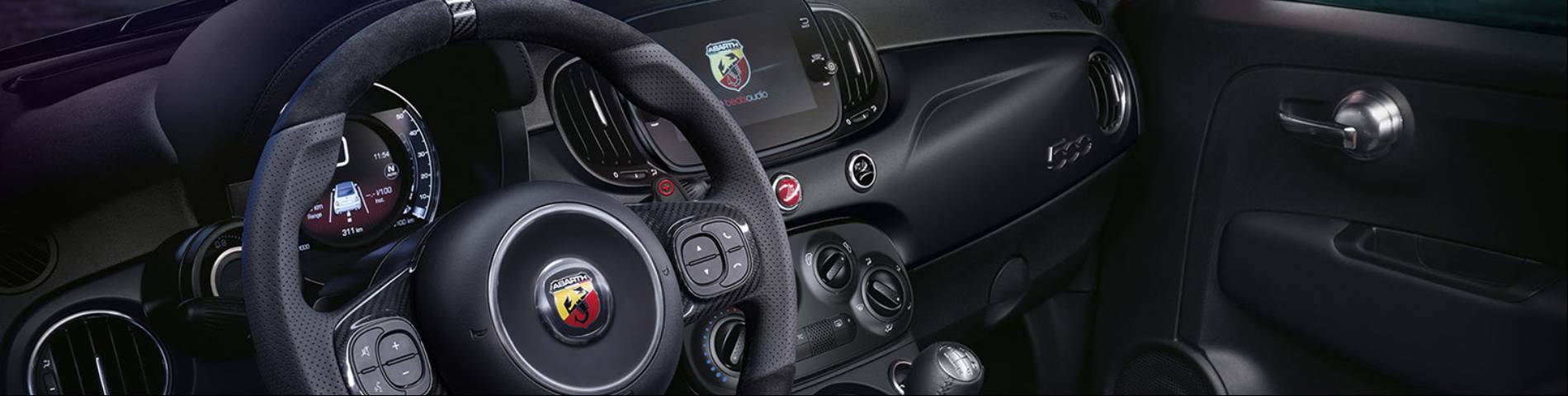ABARTH 695 STEERING WHEEL