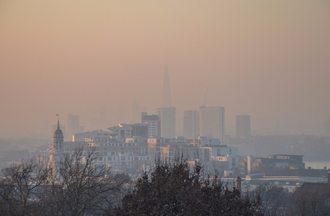 air pollution over london_1