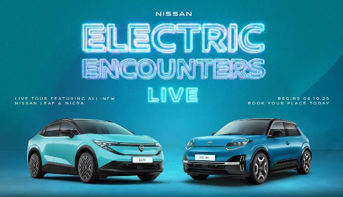 Close encounters of the electric kind as Nissan takes its All-New Nissan LEAF and MICRA on tour