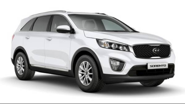 All new Kia Sorento white LHS