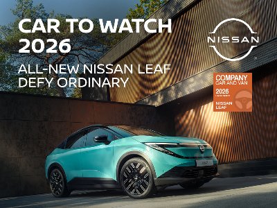 All New Nissan LEAF is named the ‘Car to Watch’ for 2026 by Company Car & Van
