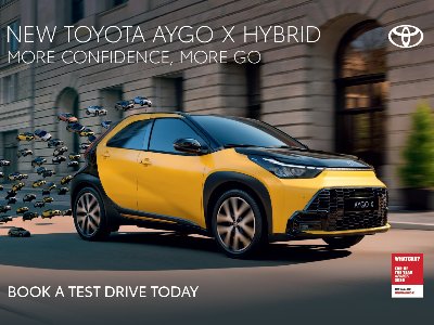 Car of the Year Awards 2026: New Toyota Aygo X Hybrid Wins Small Car of the Year
