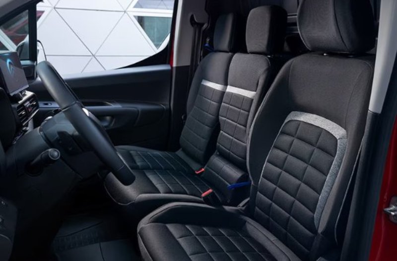 inside of the van