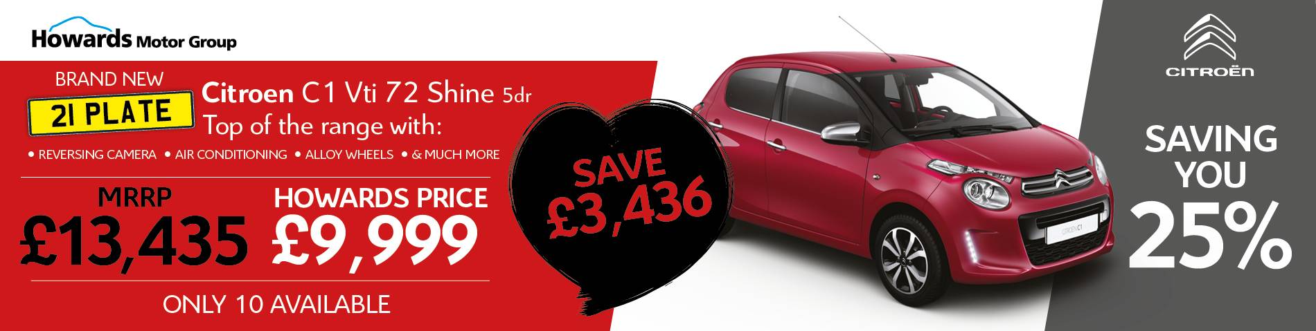 C1 OFFER - ONLY 10