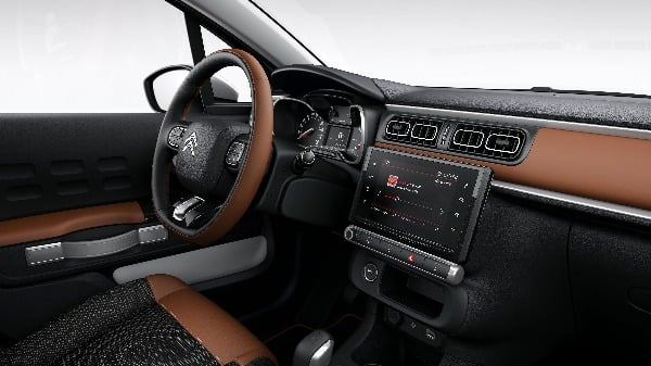 Citroen C3 interior personalised dash brown personalised