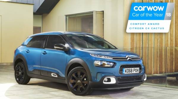 New Citroen C4 Cactus wins at carwow's Car of the Year Awards 2018