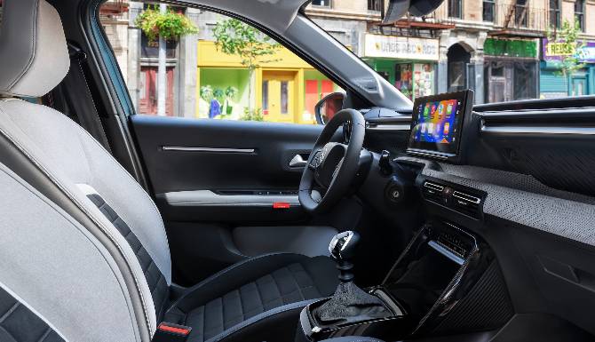 citroen front seat interior image