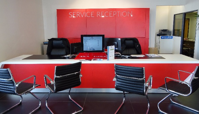 Citroen WSM Service reception