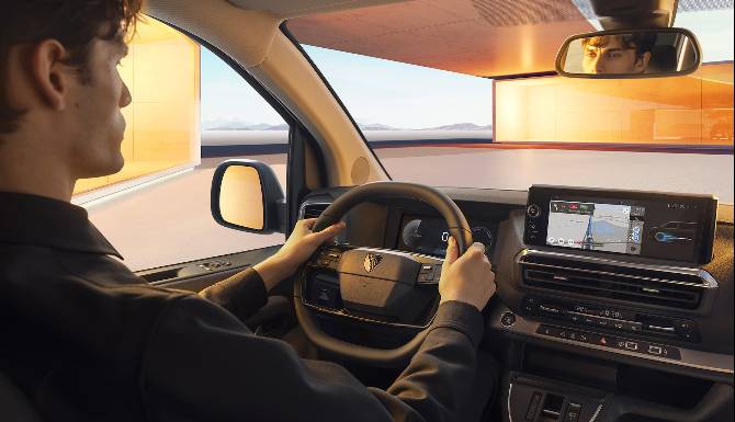 Driving position for E-traveller