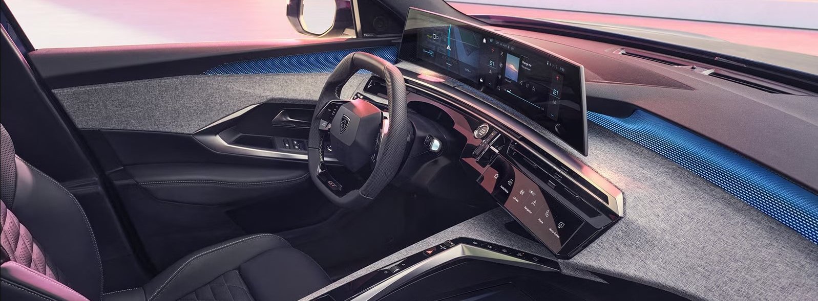 e-3008 cockpit and driver seat