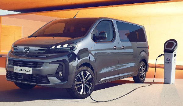 car on charge into an electric point