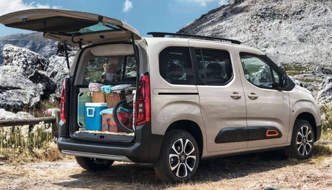 E Berlingo Open Boot