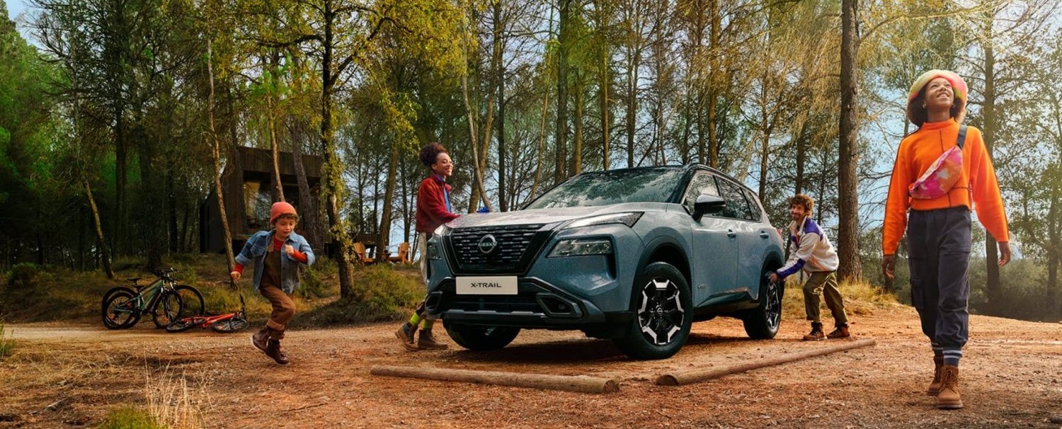 family adventure with X-Trail