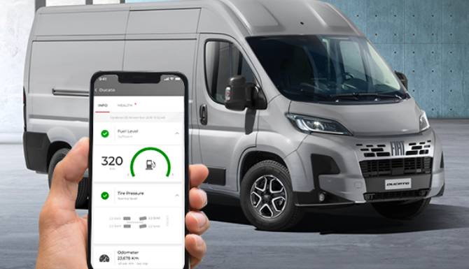 FIAT DUCATO APP WITH VAN