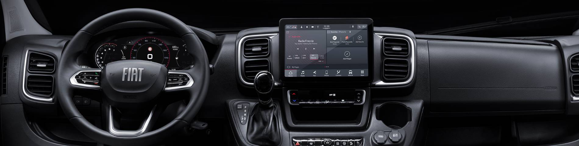 FIAT DUCATO STEERING WHEEL INTERIOR IMAGE