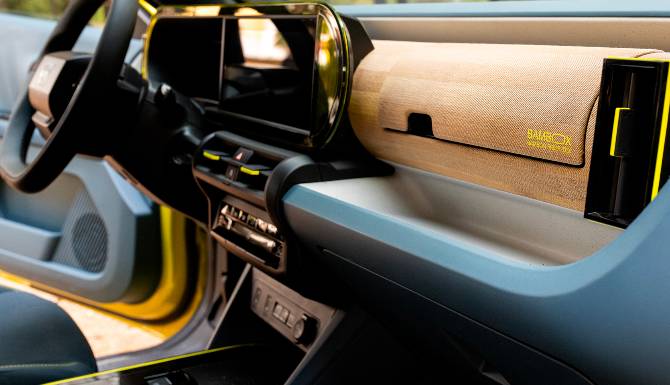 fiat grande panda interior