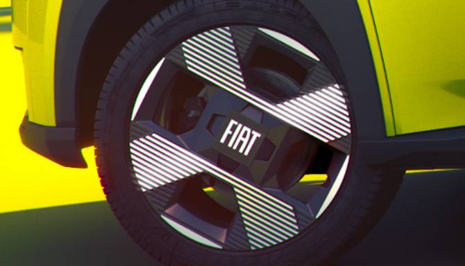 fiat grande panda wheels