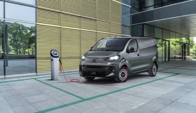 fiat scudo on charge