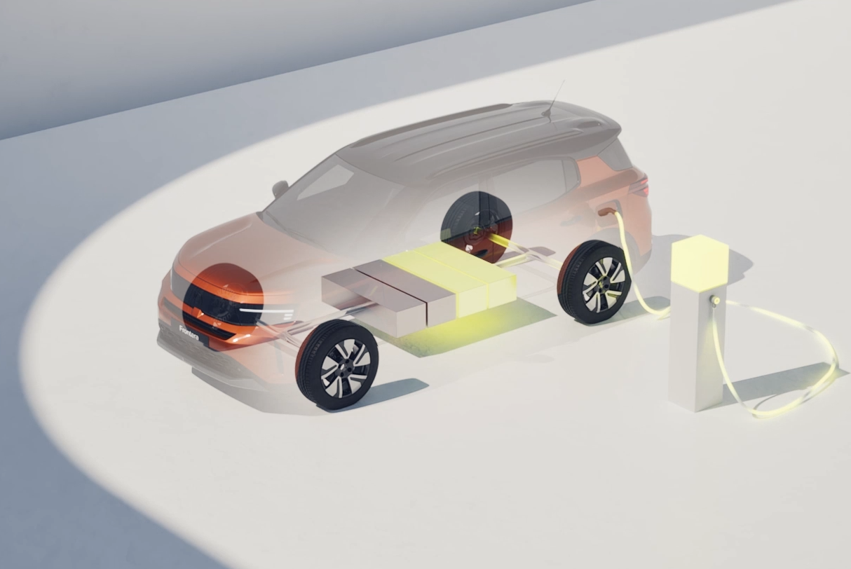 car diagram of it charging