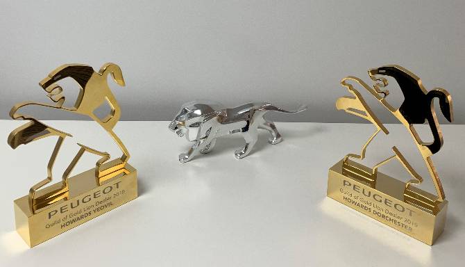 Peugeot Yeovil & Dorchester win the prestigious Gold Lion Event for 2019