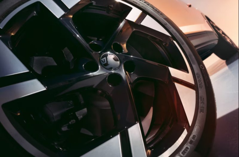 closeup of wheel