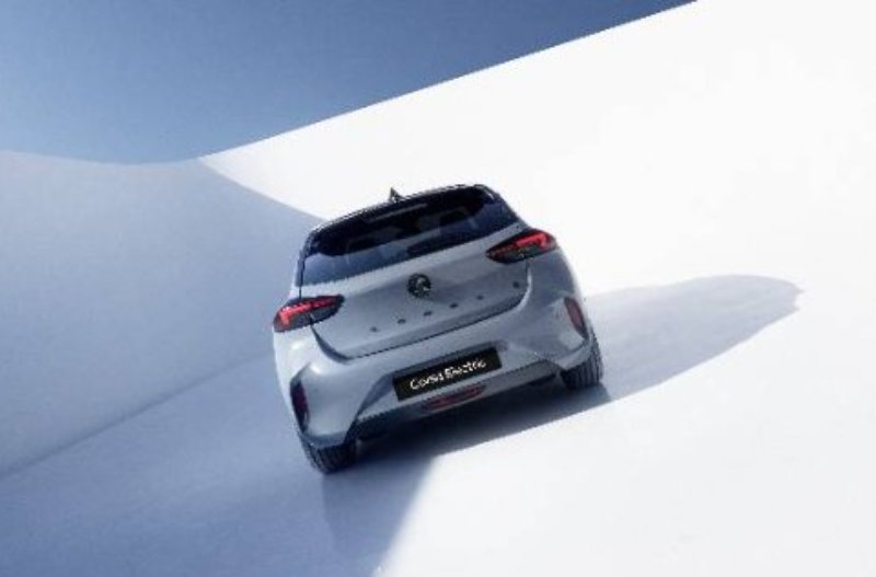 grey car sat on background