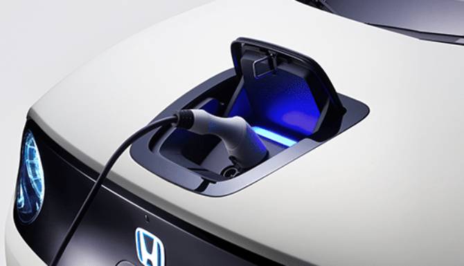 Honda e Prototype Charging Port