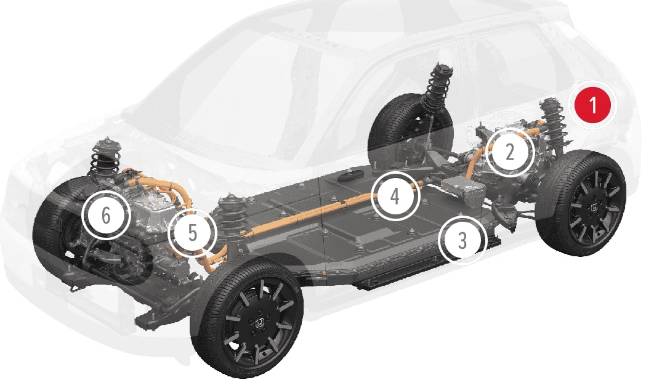 Honda e Prototype engine