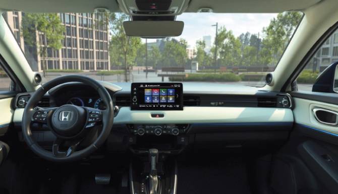 honda hr-v dashboard