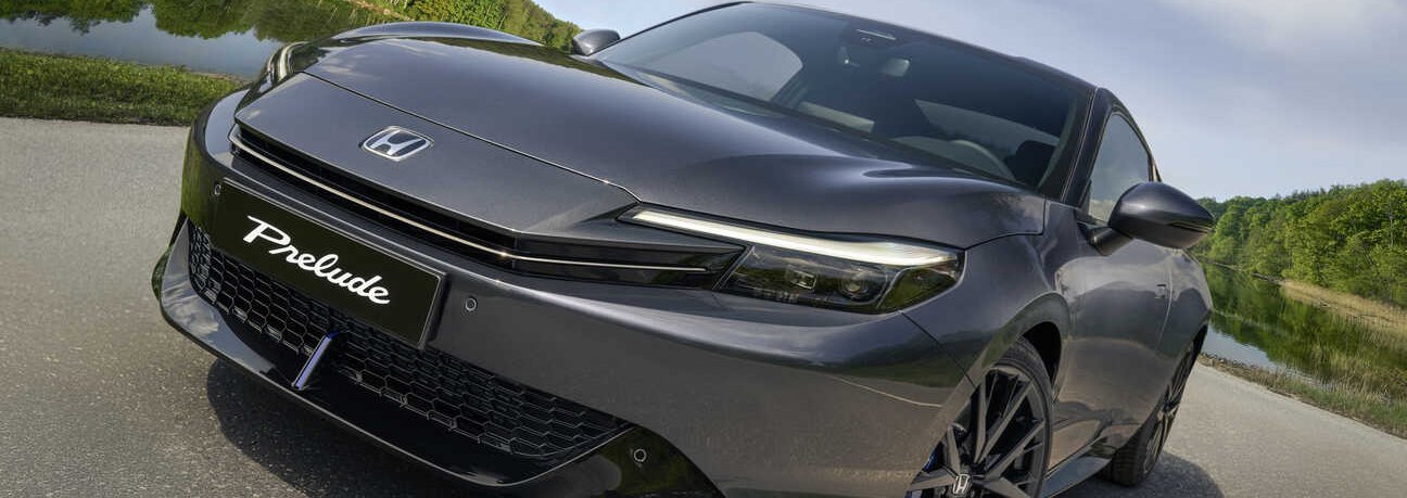 image of car on an angle with the camera