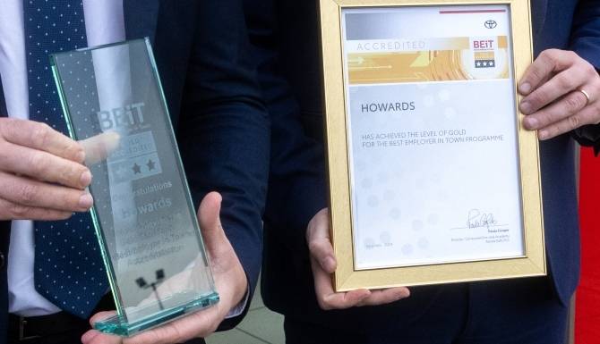 Howards Toyota Awards