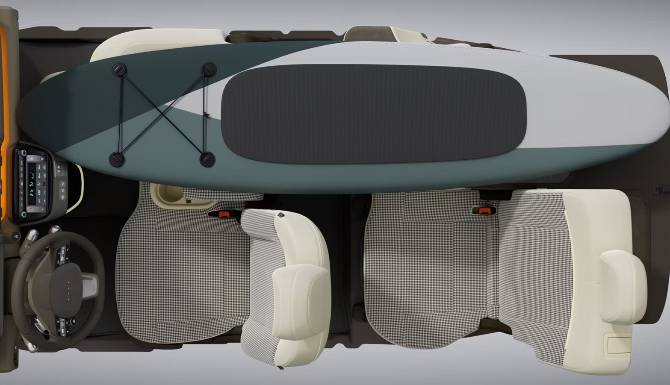 Hundai inster 2 seats view image