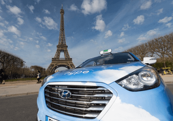 Hyundai Supplies The Largest Fuel Cell Taxi Fleet In The World