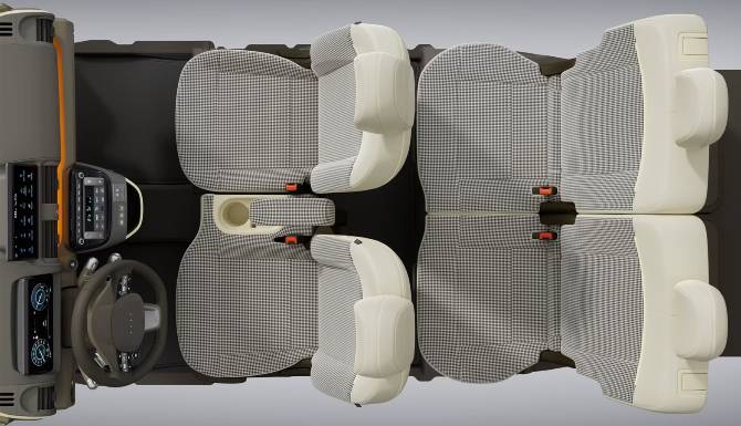 hyundai inster 4 seats view