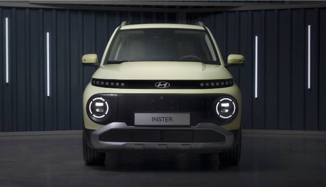 Hyundai Inster from front