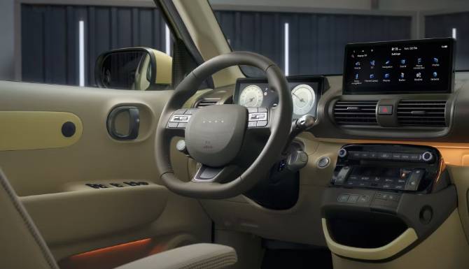 Hyundai Inster steering wheel