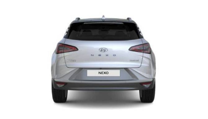 hyundai nexo rear view