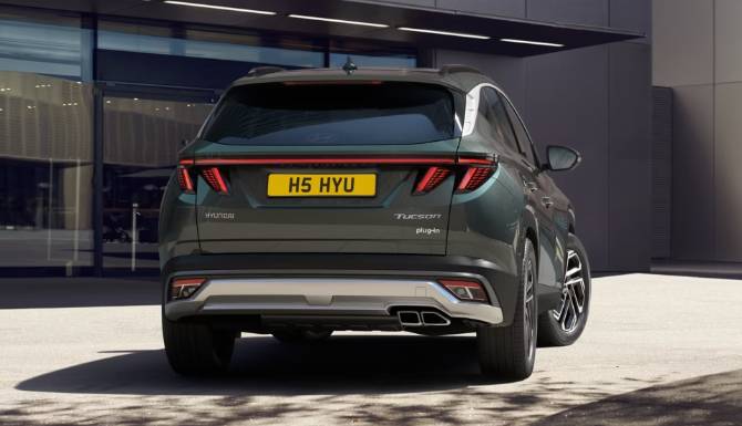 Hyundai tucson rear image