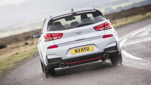 Hyundai i30 N rear view