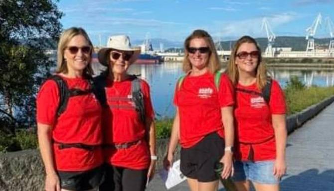 100 mile walk for SSAFA Charity