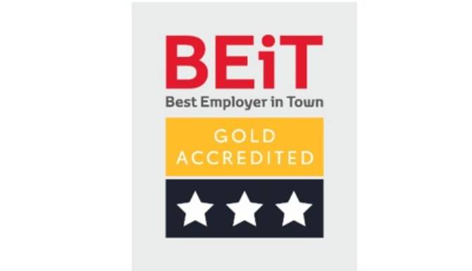 Howards achieves GOLD in the Toyota Best Employer in Town Accreditation
