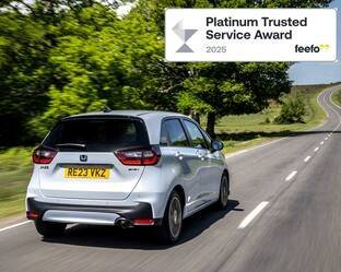 Honda Motor Europe (UK) receives Feefo Platinum Trusted Service Award 2025