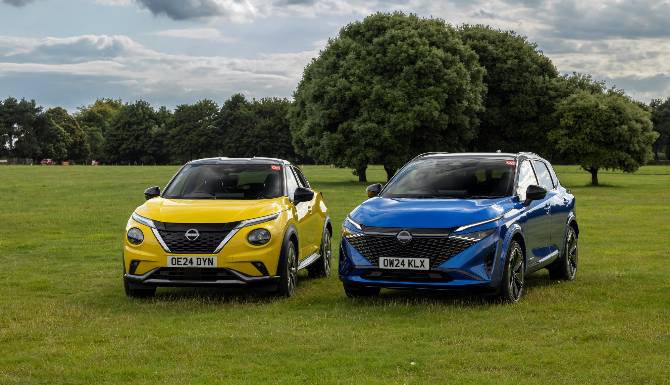 Nissan Achieves Two Cars In 2024 Top 5 UK Best Sellers