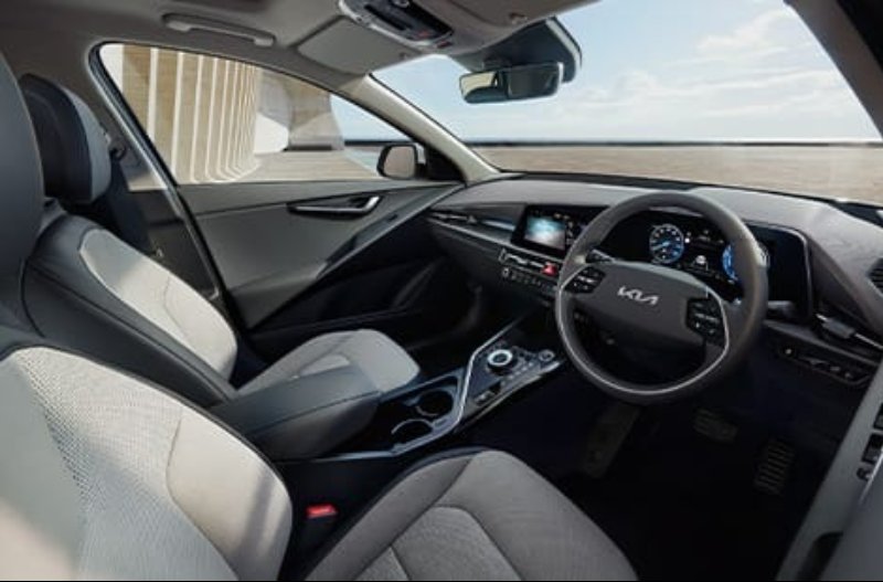 inside of the car