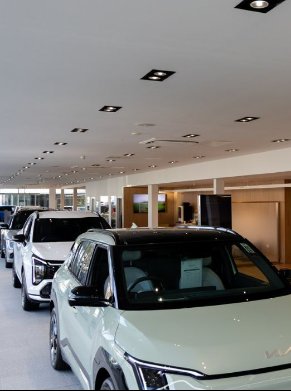 Inside the Howards Kia Barnstaple dealership