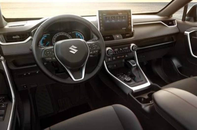 interior of car