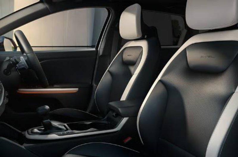 two front seats