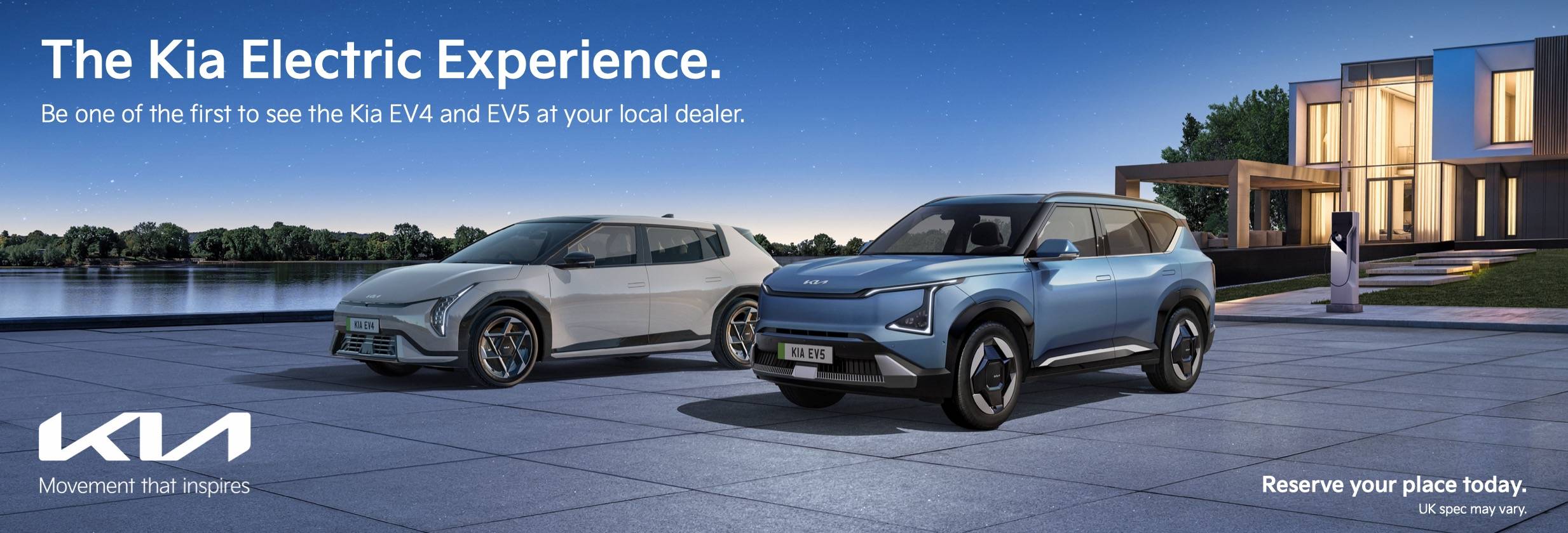 kia ev experience banner