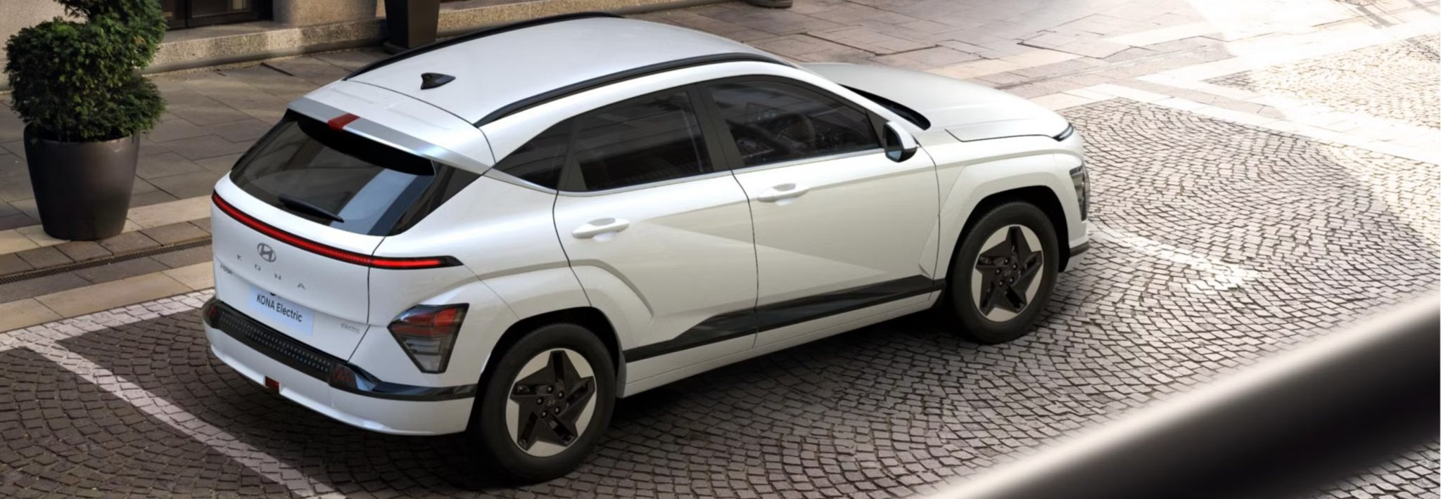 car parked on the street
